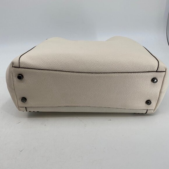 Coach Cream Studded Shoulder Bag | Stylish & Versatile Accessory - Picture 11 of 11